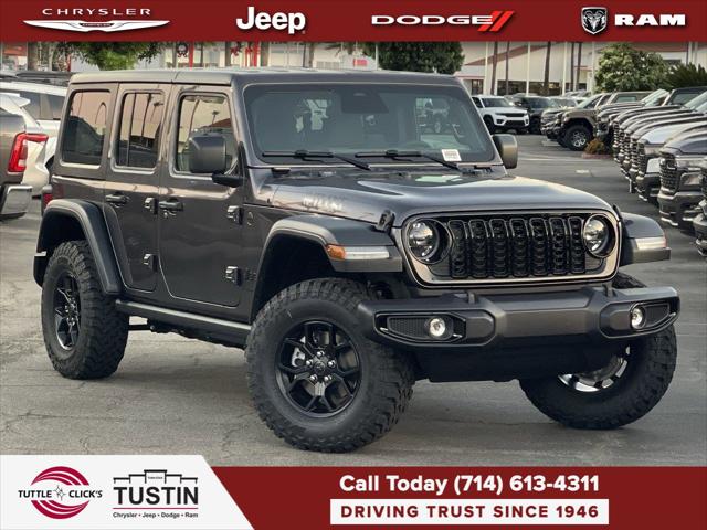 2026 Jeep Wrangler WRANGLER 4-DOOR WILLYS 2026 Jeep Wrangler WRANGLER 4-DOOR WILLYS