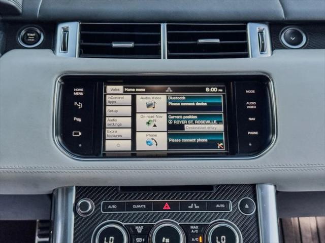2015 Land Rover Range Rover Sport 5.0L V8 Supercharged SVR