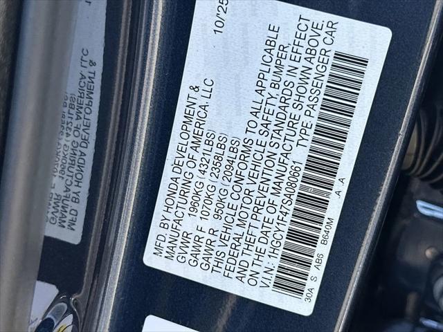 2025 Honda Accord Sedan SE
