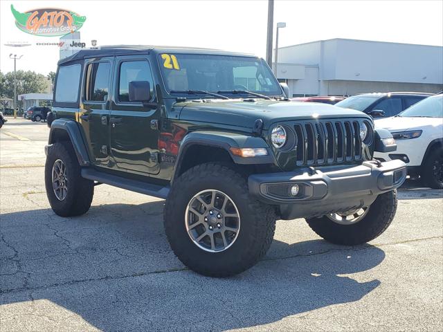 2021 Jeep Wrangler Unlimited 80th Anniversary 4x4 2021 Jeep Wrangler Unlimited 80th Anniversary 4x4