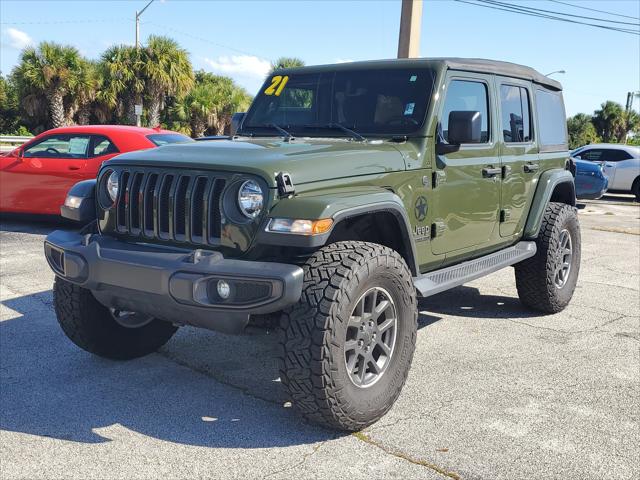 2021 Jeep Wrangler Unlimited 80th Anniversary 4x4 2021 Jeep Wrangler Unlimited 80th Anniversary 4x4