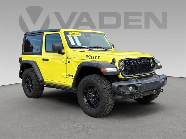 2024 Jeep Wrangler 2-Door Willys 4x4 2024 Jeep Wrangler 2-Door Willys 4x4
