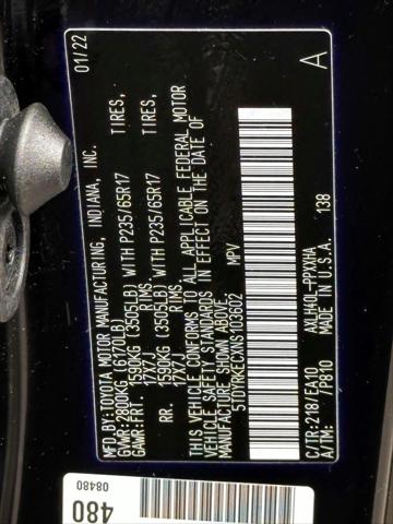 2022 Toyota Sienna XLE [31]