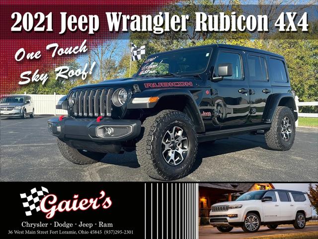 2021 Jeep Wrangler Unlimited Rubicon 4X4 2021 Jeep Wrangler Unlimited Rubicon 4X4