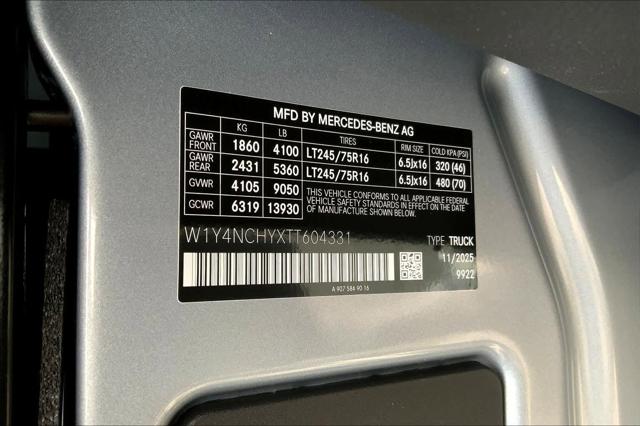 2026 Mercedes-Benz Sprinter 2500 High Roof 4-Cyl Diesel HO