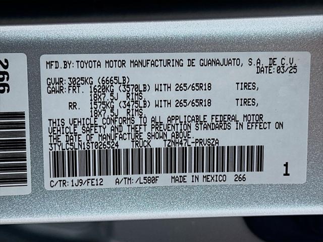 2025 Toyota Tacoma TRD Sport 4WD