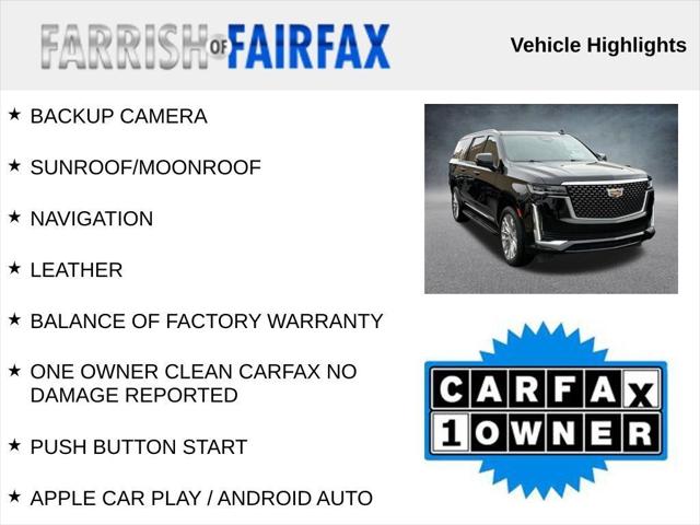 2023 Cadillac Escalade ESV 4WD Premium Luxury
