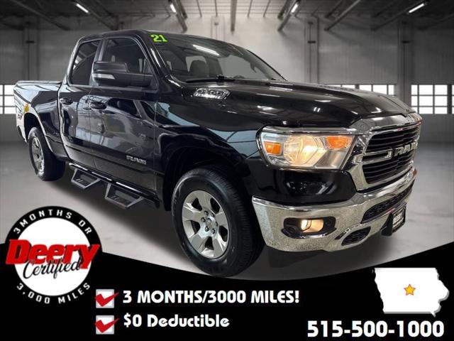 2021 RAM 1500 Big Horn Quad Cab 4x4 64 Box 2021 RAM 1500 Big Horn Quad Cab 4x4 64 Box