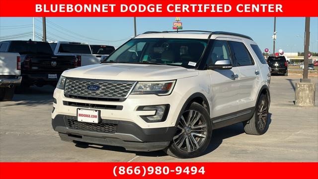 2017 Ford Explorer Platinum 2017 Ford Explorer Platinum
