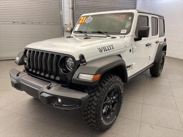 2021 Jeep Wrangler Unlimited Willys 4x4 2021 Jeep Wrangler Unlimited Willys 4x4