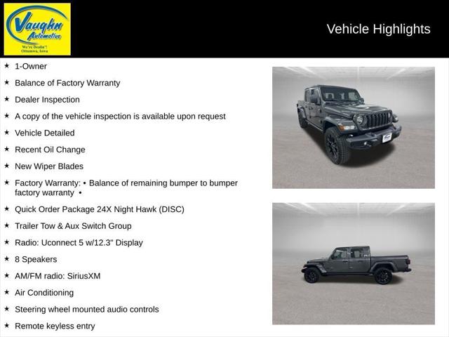 2025 Jeep Gladiator Nighthawk