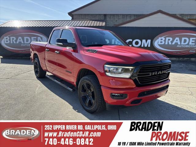 2021 RAM 1500 Big Horn Quad Cab 4x4 64 Box 2021 RAM 1500 Big Horn Quad Cab 4x4 64 Box