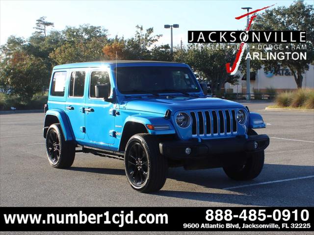 2022 Jeep Wrangler 4xe Unlimited Sahara 4x4 2022 Jeep Wrangler 4xe Unlimited Sahara 4x4