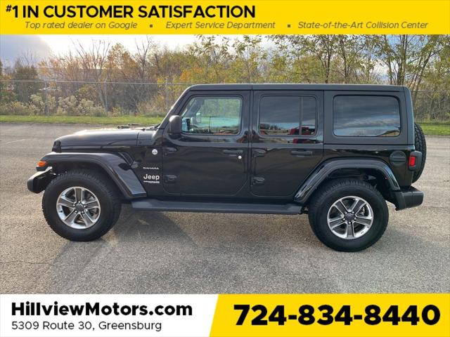 2022 Jeep Wrangler Unlimited Sahara 4x4 2022 Jeep Wrangler Unlimited Sahara 4x4