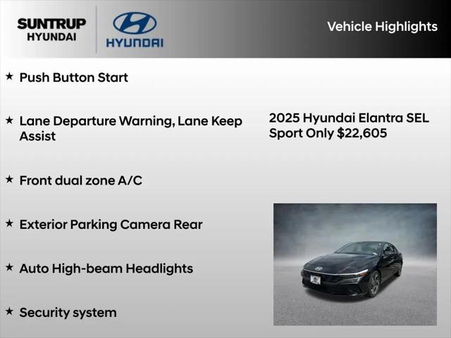 2025 Hyundai Elantra SEL Sport