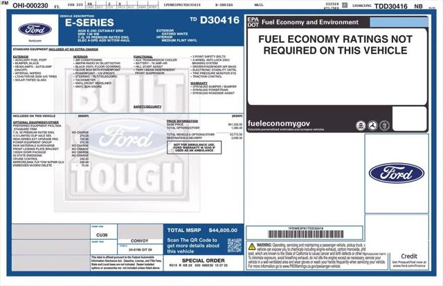 2026 Ford E-350 Cutaway E-Series Cutaway