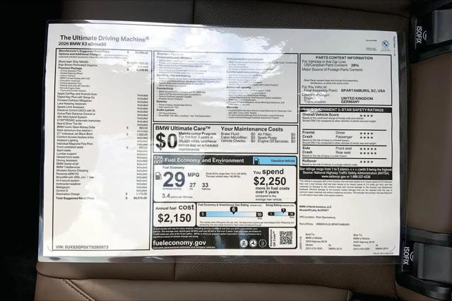 2026 BMW X3 30 xDrive