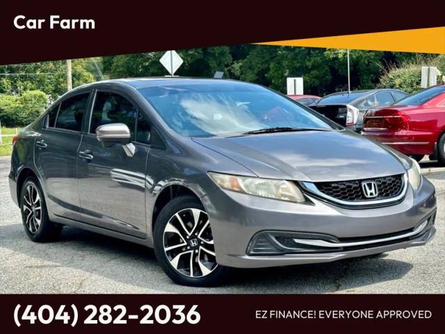 2015 Honda Civic EX for sale in McDonough, GA