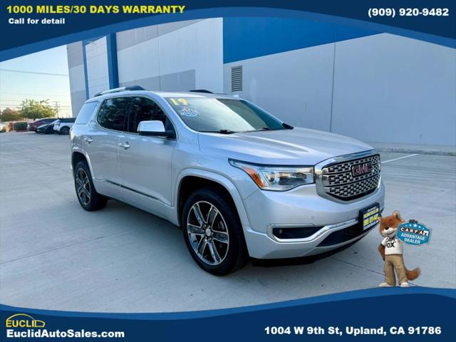 2019 GMC Acadia Denali for sale in Upland, CA