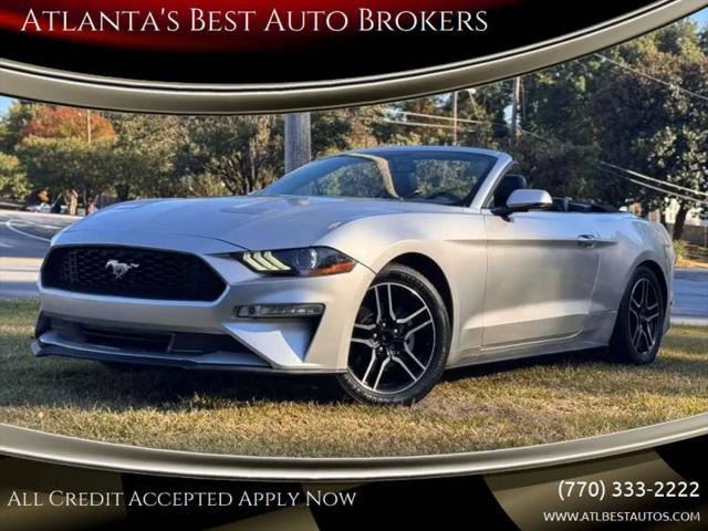2019 Ford Mustang EcoBoost Premium for sale in Marietta, GA