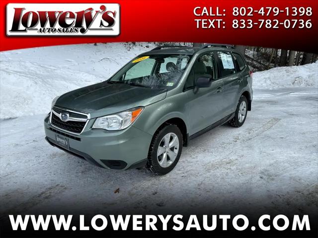 2016 Subaru Forester 2.5i for sale in South Barre, VT