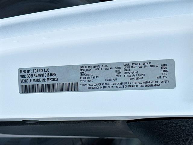 2026 Ram ProMaster Cargo Van Tradesman