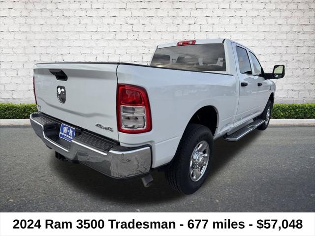 2024 RAM 3500 Tradesman Crew Cab 4x4 64 Box