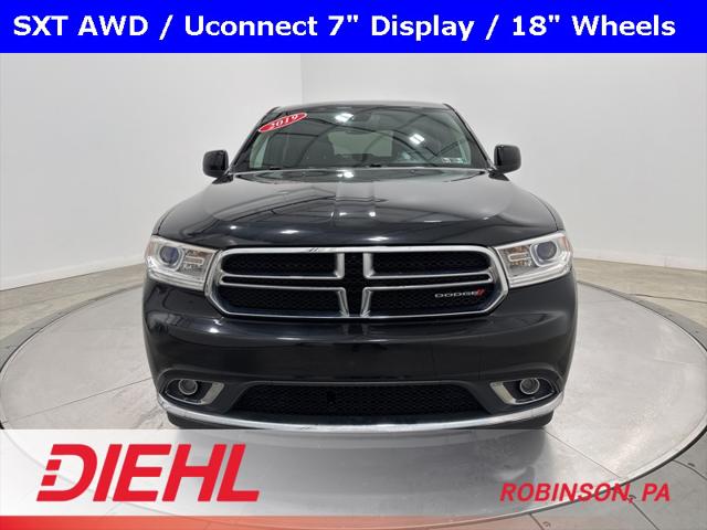 2019 Dodge Durango SXT AWD 2019 Dodge Durango SXT AWD