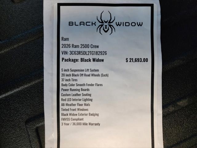 2026 RAM Ram 2500 RAM 2500 BIG HORN CREW CAB 4X4 64 BOX