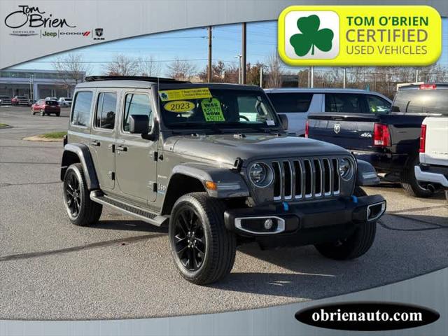 2023 Jeep Wrangler 4xe Sahara 4x4 2023 Jeep Wrangler 4xe Sahara 4x4