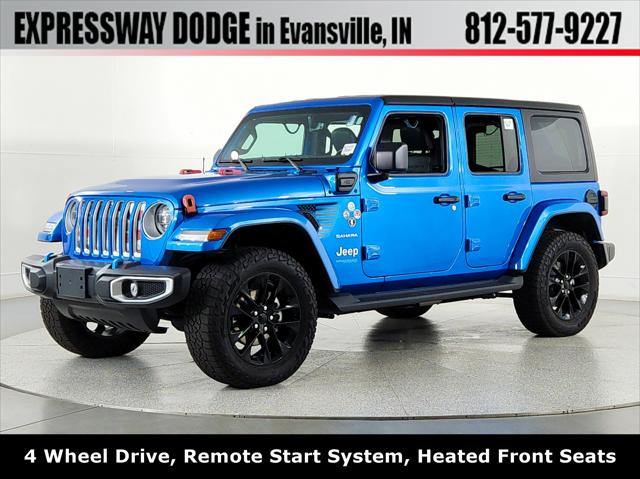 2022 Jeep Wrangler 4xe Unlimited Sahara 4x4 2022 Jeep Wrangler 4xe Unlimited Sahara 4x4