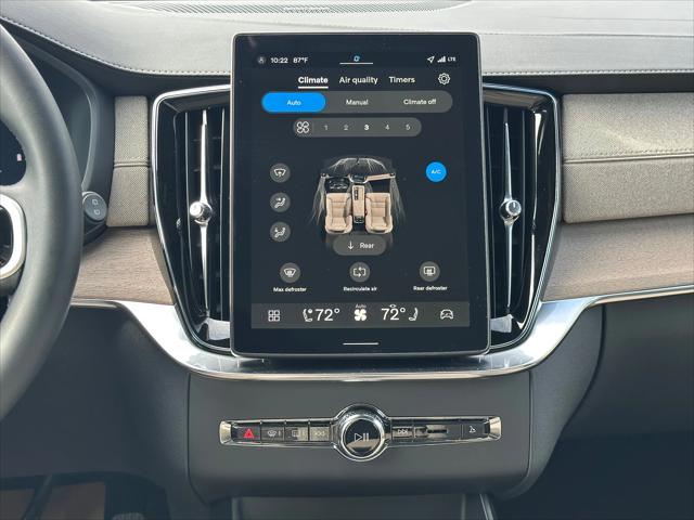 2026 Volvo XC90 Plus, B6 AWD Gas (mild hybrid), Gasoline, Bright, 7 Seats