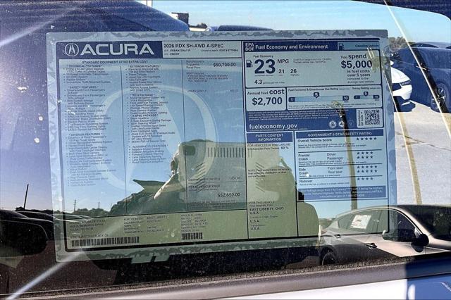 2026 Acura RDX w/A-Spec Package