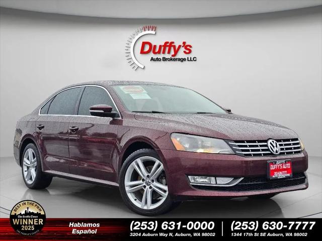 2013 Volkswagen Passat 2.0L TDI SEL Premium for sale in Auburn, WA