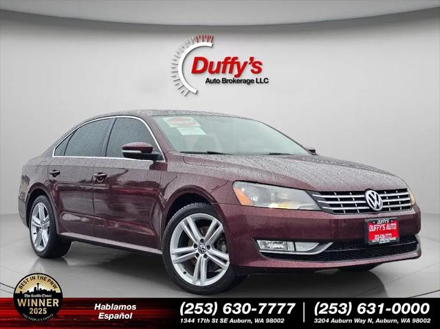 2013 Volkswagen Passat 2.0L TDI SEL Premium for sale in Auburn, WA