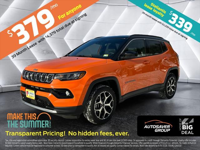 2026 Jeep Compass Limited for sale in Saint Johnsbury, VT