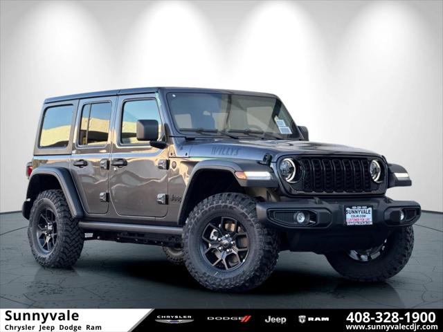 2026 Jeep Wrangler 4-Door Willys 4x4 for sale in Sunnyvale, CA