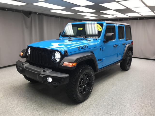 2021 Jeep Wrangler Unlimited Willys 4x4 2021 Jeep Wrangler Unlimited Willys 4x4