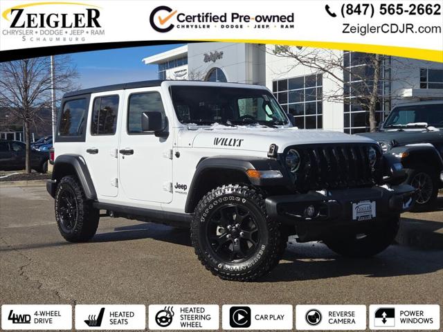 2022 Jeep Wrangler Unlimited Willys 4x4 2022 Jeep Wrangler Unlimited Willys 4x4