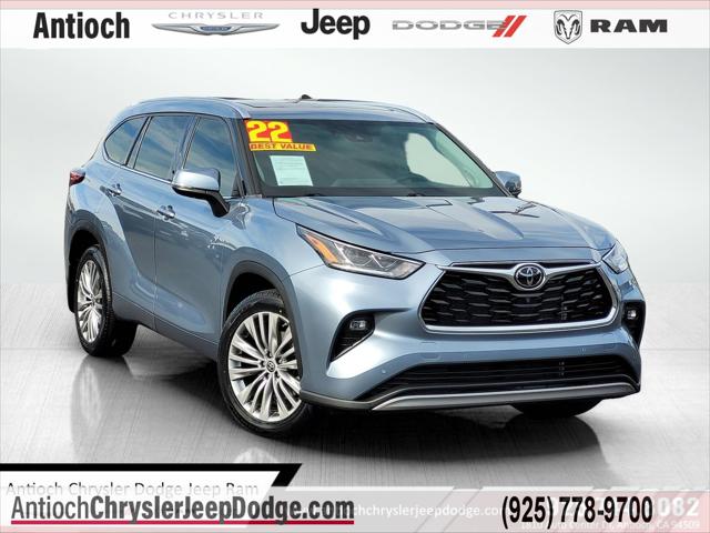 2022 Toyota Highlander Platinum 2022 Toyota Highlander Platinum