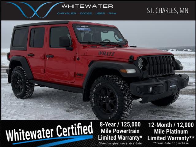 2022 Jeep Wrangler Unlimited Willys 4x4 2022 Jeep Wrangler Unlimited Willys 4x4