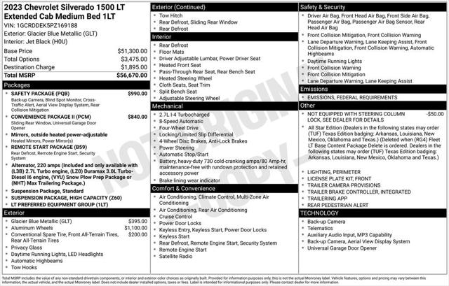 2023 Chevrolet Silverado 1500 4WD Double Cab Standard Bed LT 2023 Chevrolet Silverado 1500 4WD Double Cab Standard Bed LT