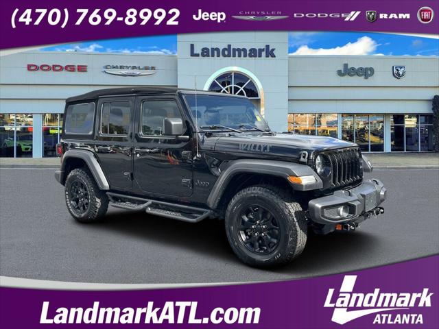 2021 Jeep Wrangler Unlimited Willys 4x4 2021 Jeep Wrangler Unlimited Willys 4x4