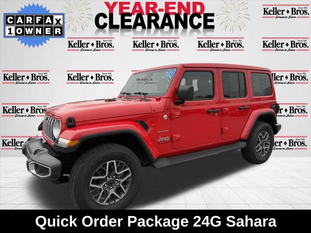 2024 Jeep Wrangler 4-Door Sahara 4x4 2024 Jeep Wrangler 4-Door Sahara 4x4