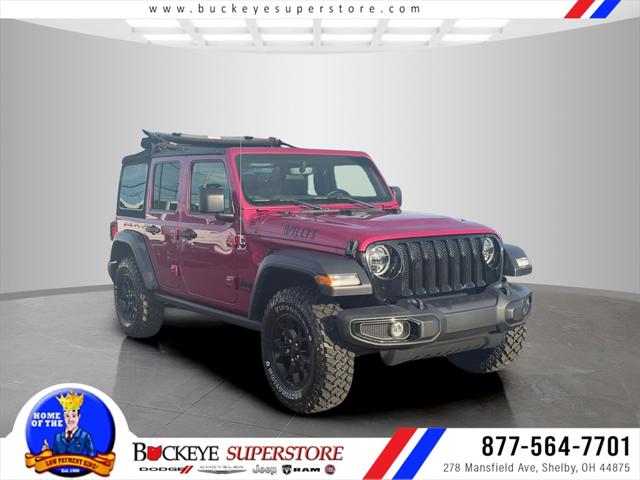 2022 Jeep Wrangler Unlimited Willys 4x4 2022 Jeep Wrangler Unlimited Willys 4x4