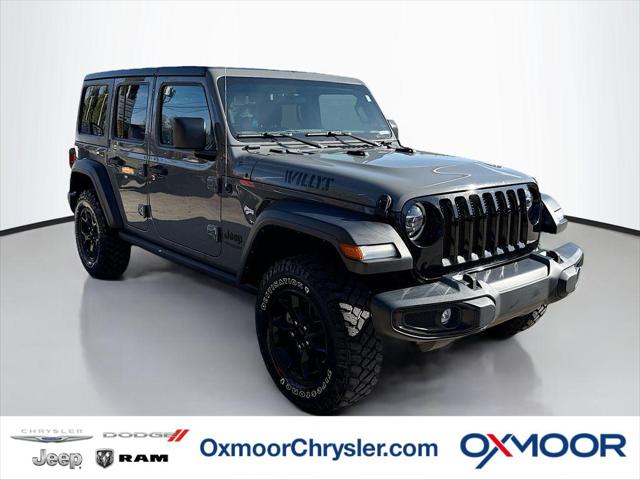 2021 Jeep Wrangler Unlimited Willys 4x4 2021 Jeep Wrangler Unlimited Willys 4x4