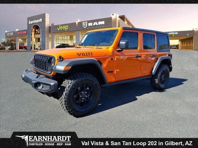 2025 Jeep Wrangler WRANGLER 4-DOOR WILLYS 2025 Jeep Wrangler WRANGLER 4-DOOR WILLYS