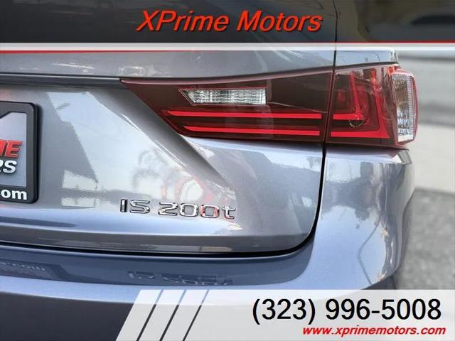 2016 Lexus IS 200t 200t