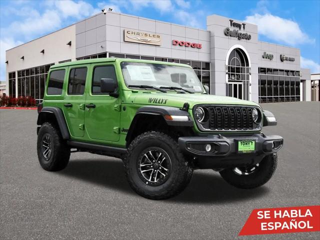 2025 Jeep Wrangler 4-Door Willys 4x4 for sale in Houston, TX