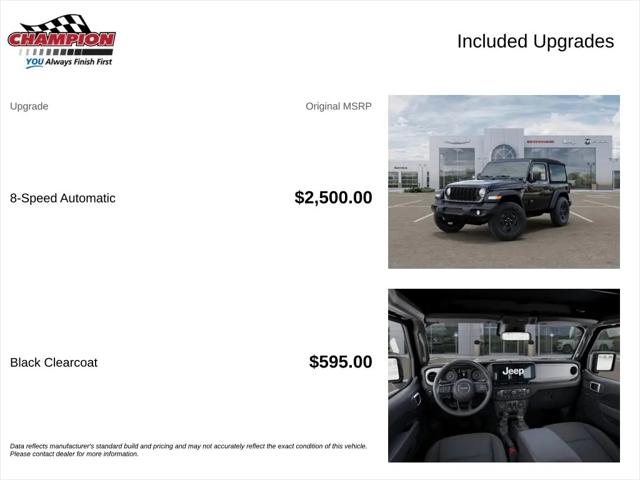 2026 Jeep Wrangler 2-Door Sport 4x4
